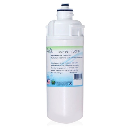 Swift Green Filters SGF-96-11 VOC-B Replacement water filter for Everpure EV9691-56 SGF-96-11 VOC-B